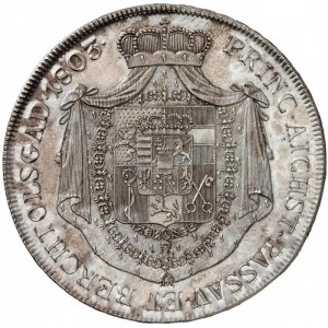Реверс монеты Архиепископство Зальцбургское, 1 талер, 1803