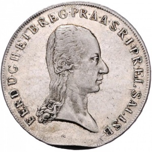 Аверс монеты Архиепископство Зальцбургское, 1 талер, 1806