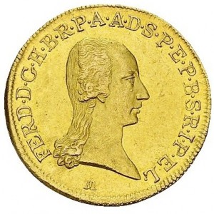 Аверс монеты Архиепископство Зальцбургское, 1 дукат, 1803-1804