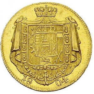 Реверс монеты Архиепископство Зальцбургское, 1 дукат, 1803-1804