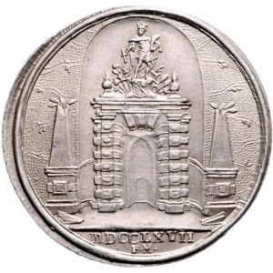 Реверс монеты Архиепископство Зальцбургское, ½ талера, 1769, 1/2 Талера 1769