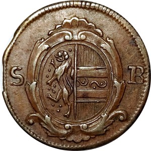 Аверс монеты Зальцбург, 1 пфенниг, 1778-1781