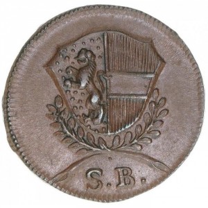 Аверс монеты Зальцбург, 2 пфеннига, 1791-1801