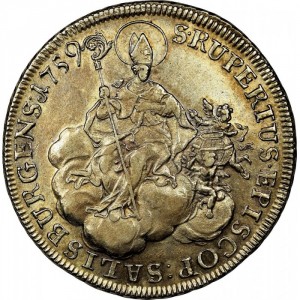 Реверс монеты Зальцбург, 1 талер, 1759