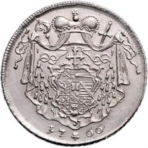 Реверс монеты Зальцбург, 1 талер, 1761-1769