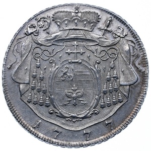Реверс монеты Зальцбург, 1 талер, 1772-1786
