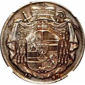 Реверс монеты Зальцбург, 1 талер, 1789-1803