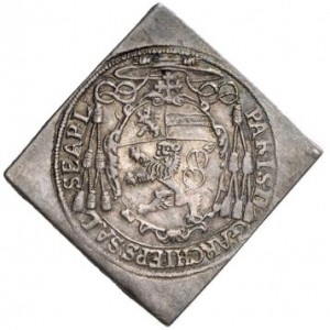 Аверс монеты Зальцбург, ⅑ талера, 1643-1644