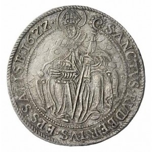 Реверс монеты Зальцбург, ¼ талера, 1622
