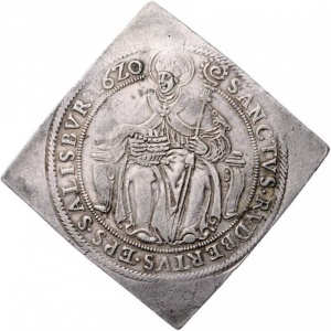 Реверс монеты Зальцбург, 1 талер, 1620-1622