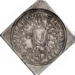 Реверс монеты Зальцбург, 2 талера, 1624-1636