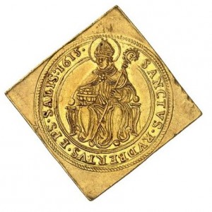 Аверс монеты Зальцбург, 2 дуката, 1613-1615
