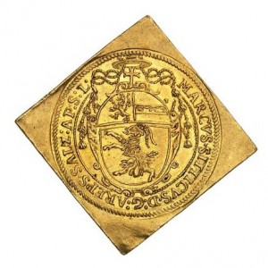 Реверс монеты Зальцбург, 2 дуката, 1613-1615