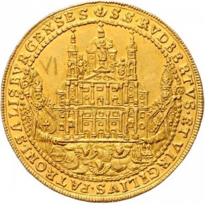 Реверс монеты Зальцбург, 6 дукатов, 1655