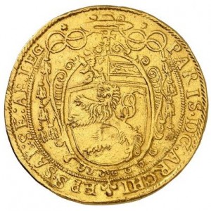 Аверс монеты Зальцбург, 8 дукатов, 1620