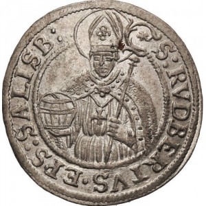 Реверс монеты Зальцбург, 3 крейцера, 1687-1692