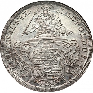 Аверс монеты Зальцбург, 1 талер, 1728-1735, Герб на аверсе