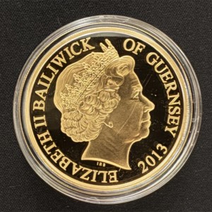 Аверс монеты Гернси, 50 пенсов, 2013, 1 эскадрилья