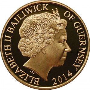 Аверс монеты Гернси, 50 пенсов, 2013-2014, 60 эскадрилья