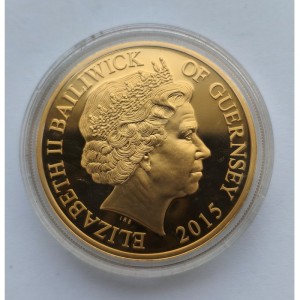 Аверс монеты Гернси, 50 пенсов, 2015, 12-я эскадрилья