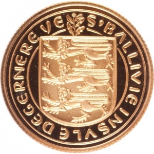 Аверс монеты Гернси, 1 фунт, 1981