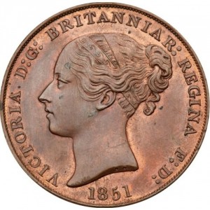 Аверс монеты Джерси, 1/13 шиллинга, 1841-1861