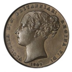 Аверс монеты Гибралтар, 1 кварт, 1841-1861