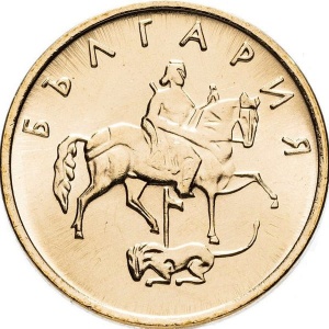 Аверс монеты Болгария, 5 стотинок, 2000-2002