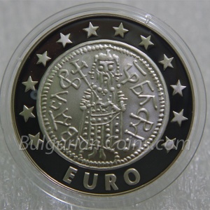 Реверс монеты Болгария, 10 левов, 2000, Ассоциация с ЕС