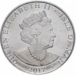 Аверс монеты Остров Мэн, 10 пенсов, 2017-2021