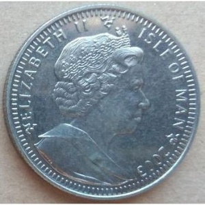 Аверс монеты Остров Мэн, 1 крона, 2003, Властелин Колец