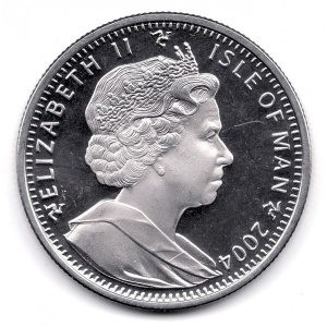 Аверс монеты Остров Мэн, 1 крона, 2004, Расширение Европейского союза