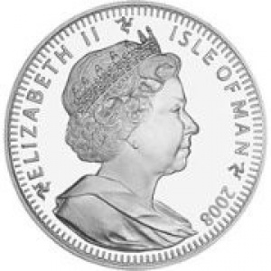 Аверс монеты Остров Мэн, 1 крона, 2008, XXIX летние Олимпийские Игры, Пекин 2008