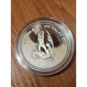 Аверс монеты Палау, 1 доллар, 2009, Крылатка