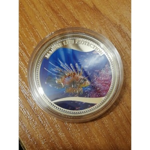 Реверс монеты Палау, 1 доллар, 2009, Крылатка
