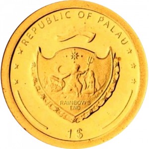 Аверс монеты Палау, 1 доллар, 2009, Собор Святой Софии