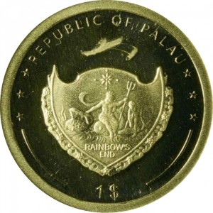 Аверс монеты Палау, 1 доллар, 2009, Сёрен Кьеркегор