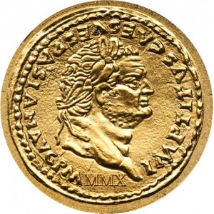 Реверс монеты Палау, 1 доллар, 2010, Римская империя - Тит
