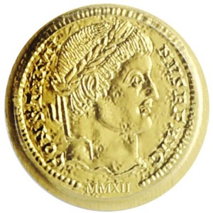 Реверс монеты Палау, 1 доллар, 2012, Римская империя - Константин