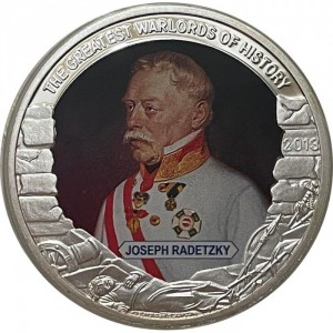 Реверс монеты Палау, 1 доллар, 2013, Йозеф Радецкий