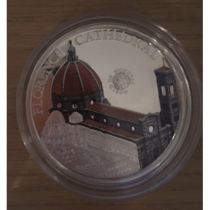 Реверс монеты Палау, 5 долларов, 2011, Собор Санта-Мария-дель-Фьоре