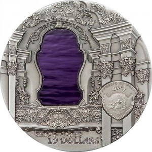 Аверс монеты Палау, 10 долларов, 2010, Тиффани Арт - Рококо