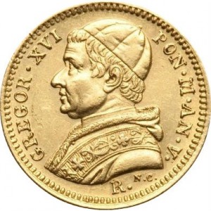 Аверс монеты Папская область, 2.5 скудо, 1835-1846
