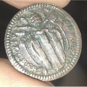 Аверс монеты Папская область, 1 кваттрино, 1752
