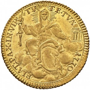 Реверс монеты Папская область, 1 цехин, 1769-1773