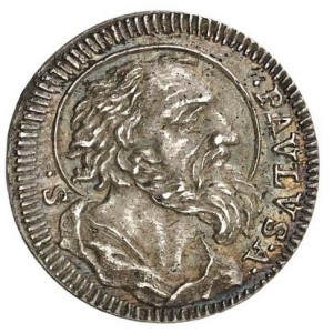 Реверс монеты Папская область, 1 гроссо, 1693