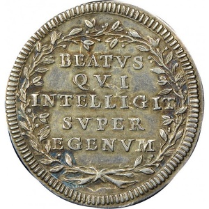 Реверс монеты Папская область, 1 джулио, 1721
