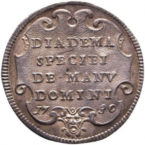 Реверс монеты Папская область, 1 джулио, 1730