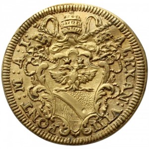 Аверс монеты Папская область, 1 скудо, 1690