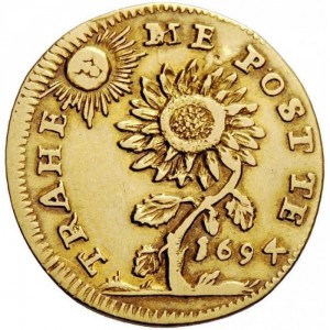 Реверс монеты Папская область, 1 скудо, 1694